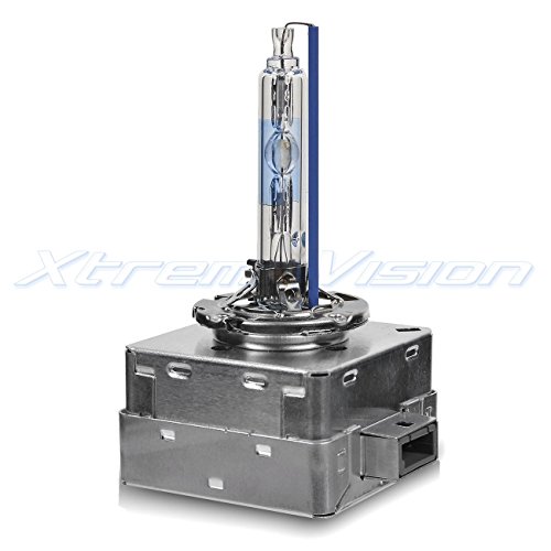 Image of XtremeVision AC HID Xenon Replacement Bulbs - D1S / D1R / D1C - 4300K Daylight (1 Pair) (Metal Base)
