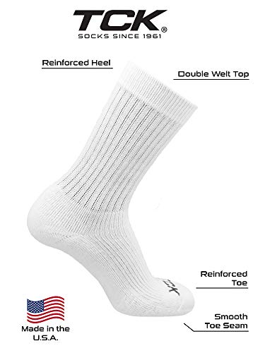TCK Multisport Reacs Crew Socks - Super Soft Acrylic Football Basketball Volleyball3