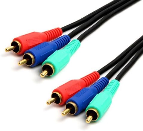 Cable Builders® 6FT Component Video Cable RGB Red Green Blue