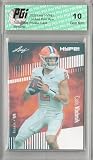 Cade Klubnik Rookie Card 2025 Leaf HYPE! White Shimmer 1/1#181 PGI 10