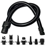 Sup Pumpe Adapter Kit,Pack of 8 SUP Ventil Adapter,Pumpenadapter Sups Pumpe,SUPs Ventil Adapter mit 7 Gasdüse,S-up Pumpenadapter,Aadapter Für Schlauchboote, Boote, Paddelboard, Surfbrett