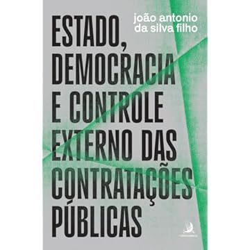 Capa do livro Estado, Democracia e Controle Externo das Contratações Públicas