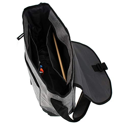 SA106 Mens Urban City Dweller Grey Heather Shoulder Messenger Bag4