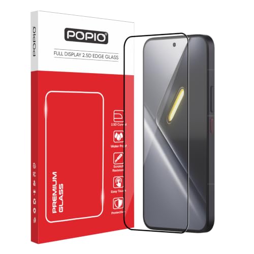 Image of POPIO Military-Grade Gorilla Tempered Glass for Xiaomi Poco X8 Pro Max /Xiaomi Redmi Turbo 5 Max | 9H Hardness, Edge-to-Edge, Bubble-Free