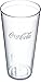 Carlisle FoodService Products 52243550G Stackable Restaurant SAN Plastic Coca-Cola Tumbler/Cup, 24 oz, Clear (Pack of 72)