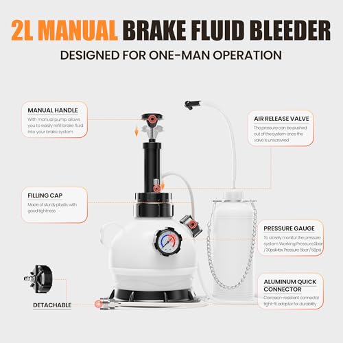 Mking SDGHJ-2L Mannual Brake Bleeder Kit thumb #1