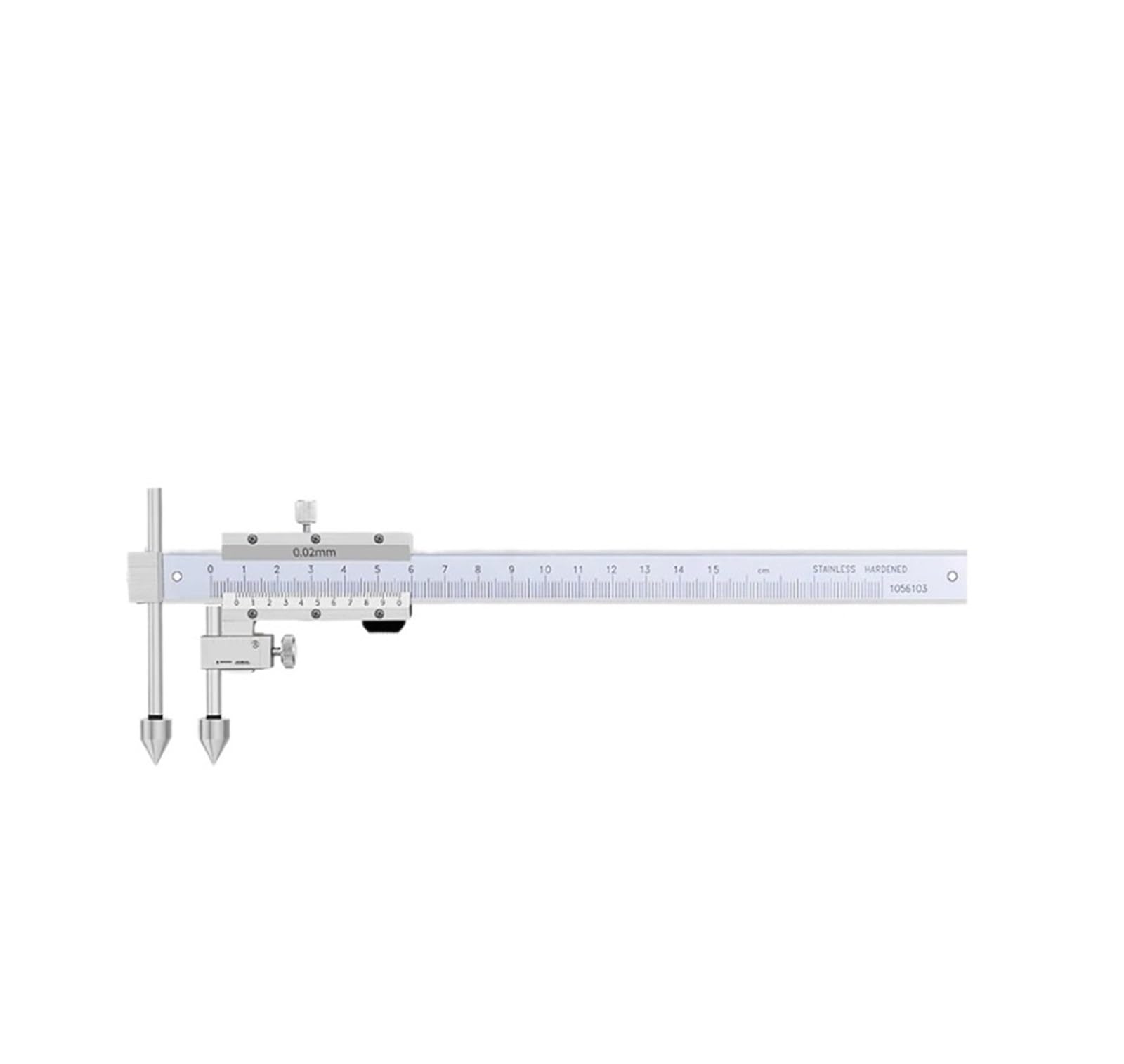 OGQNPJJCJ Center Distance Cone Stainless Steel Vernier Caliper Hole Offset Line Measurement Tool(20-300mm)