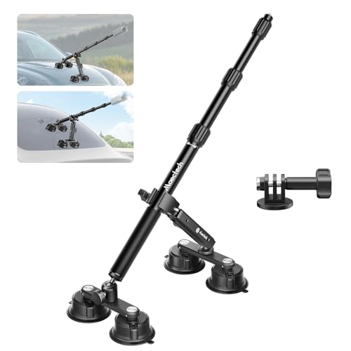 Soporte de coche de cuatro ventosas para GoPro accesorios ultra Insta360 X5