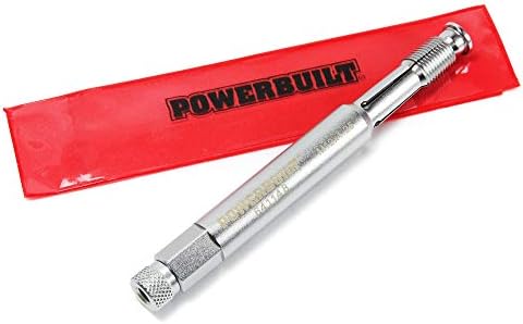 Powerbuilt 12mm Back Tap Spark Plug Thread Repair Tool, Straightening Tool, Motorcycle Spark Plugs, Repairs Damaged Threads - 641148