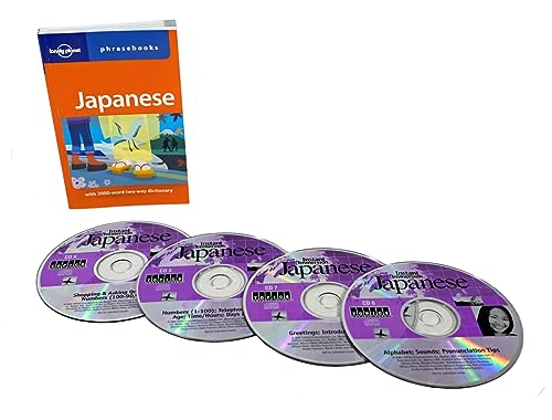 Topics Instant Immersion Learn to Speak Japanese Language (4 Audio CD Set with Phrasebook) Listen in Your car!
