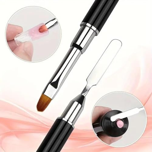 Image of COSTICA TOXIC FREE I NAIL ART KIT I POLYGEL NAIL KIT I POLYGEL NAIL EXTENTION KIT for Builder Gel UV Nail Art Kit Nail Extension Set [CLEAR POLYGEL KIT]