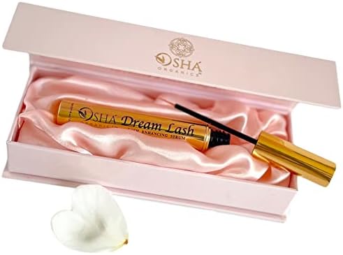Premium Eyelash Growth Serum - Plant-Based Lash Serum for Eyelash Growth and Condition Lashes - Nourish to promote Thicker, Longer Lashes - No Parabens or PG - Vegan/Cruelty Free/Luxury Box/ 5 ML