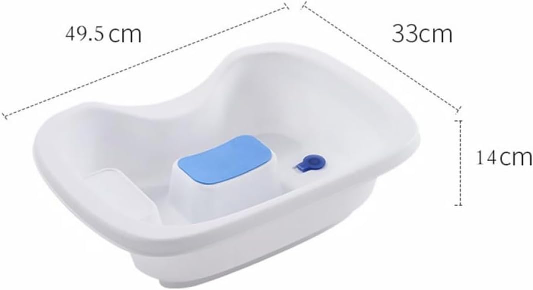 Portable Shampoo Basin Sink for Washing Hair Lying Down Shampoo Tray Hair Wash Sink