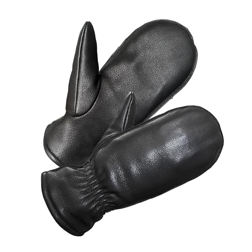 SKYDEER Women Winter Gloves Winter Mittens with Full Deerskin Leather for Cold Weather (SD8685M/L)