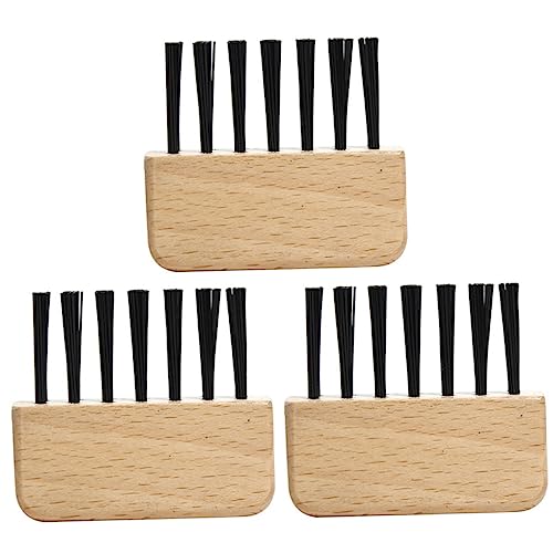 minkissy 3pièces Outil De Nettoyage Pour Brosses à Cheveux Et Peignes Lot De Nettoyeurs Pour Brosses à Cheveux Et Peignes Bois Compacts Et Légers