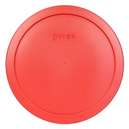 Pyrex 7402-Pc 1113808 6-7 Cup Red Plastic Round Lid #TOP30