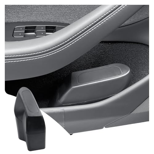 Image of LUWU Car Trash Can Compatible with 2018-2022 2023 2024 2025 Tesla Model3 & ModelY Interior Accessories Car Trash with Lid Portable Mini Trash Dustbin Garbage Trash Bin Car Waste Bin Leak-Proof (Left)