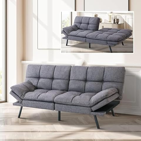 Opoiar 267 Sofabed, 267-grey, 33"D x 71"W x 31.5"H Cover