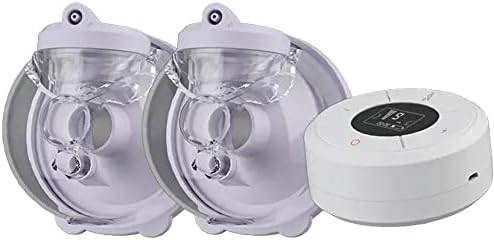 Portable Electric Breast Pump, Milk Pump with 9 Suction Levels, Rechargeable Battery, Anti-Backflow System, and Quiet Operation