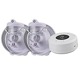 Portable Electric Breast Pump, Milk Pump with 9 Suction Levels, Rechargeable Battery, Anti-Backflow