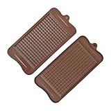 Moldes De Chocolate De Cocina, Molde Termorresistente | Para Fondant - Para Pastelería, Dulces, Postres, Jabón, Bloques De Hielo, Cocina, Hogar Y Bricolaje