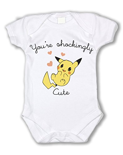 Image of Dittoxpression You are Shockingly Cute Unisex Baby Bodysuit (0-3 MO)
