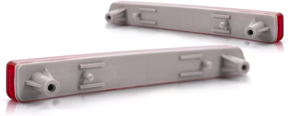 CarLights360: For Chevy Traverse Reflector 2018 2019 2020 2021 Pair Driver and Passenger Side | Rear | DOT Certified | Replacement For GM1184111 + GM1185111 | 22856325 + 22856326