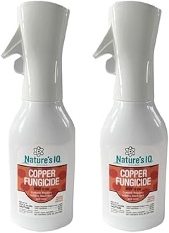 Copper Fungicide. Innovative Spray Mist Technology. Controls powdery Mildew, Black spot, and Rust! for use on Roses, Flowers, ornamentals, Fruits and Vegetables. Ready-to-use 20 oz. (2)