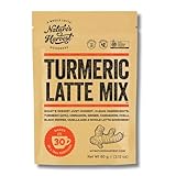 Nature's Harvest - Turmeric Latte Mix, Add on Golden Milk Tea, Smoothies and Other Drinks, Turmeric Spice Blend, Caffeine-Free Coffee Alternative, 60g Pack, 30 Servings