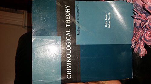 Compare Textbook Prices for Criminological Theory: Readings and Retrospectives 1 Edition ISBN 9780073380018 by Copes, Heith,Topalli, Volkan