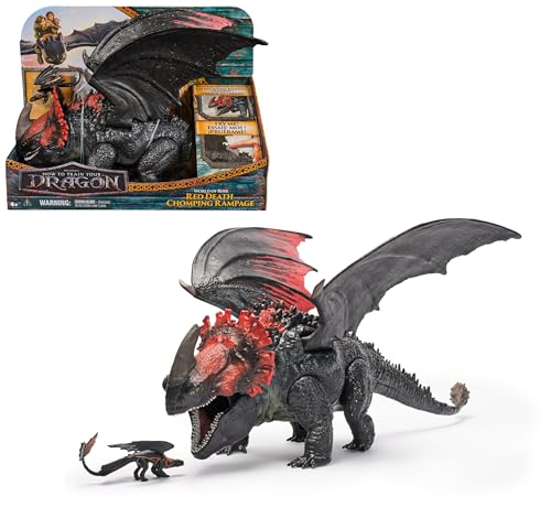 DreamWorks Dragons Roter Tod & Ohnezahn Actionfiguren, ab 4 Jahren – Ansicht 1