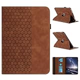 Rotating Case for Amazon Fire HD 10 and Fire 10 Plus Case (13th/11th Generation, 2023/2021 Release) 10.1' - 360 Degree Swiveling Premium Leather Folio Stand Cover for Kindle Fire HD 10 Case, Brown