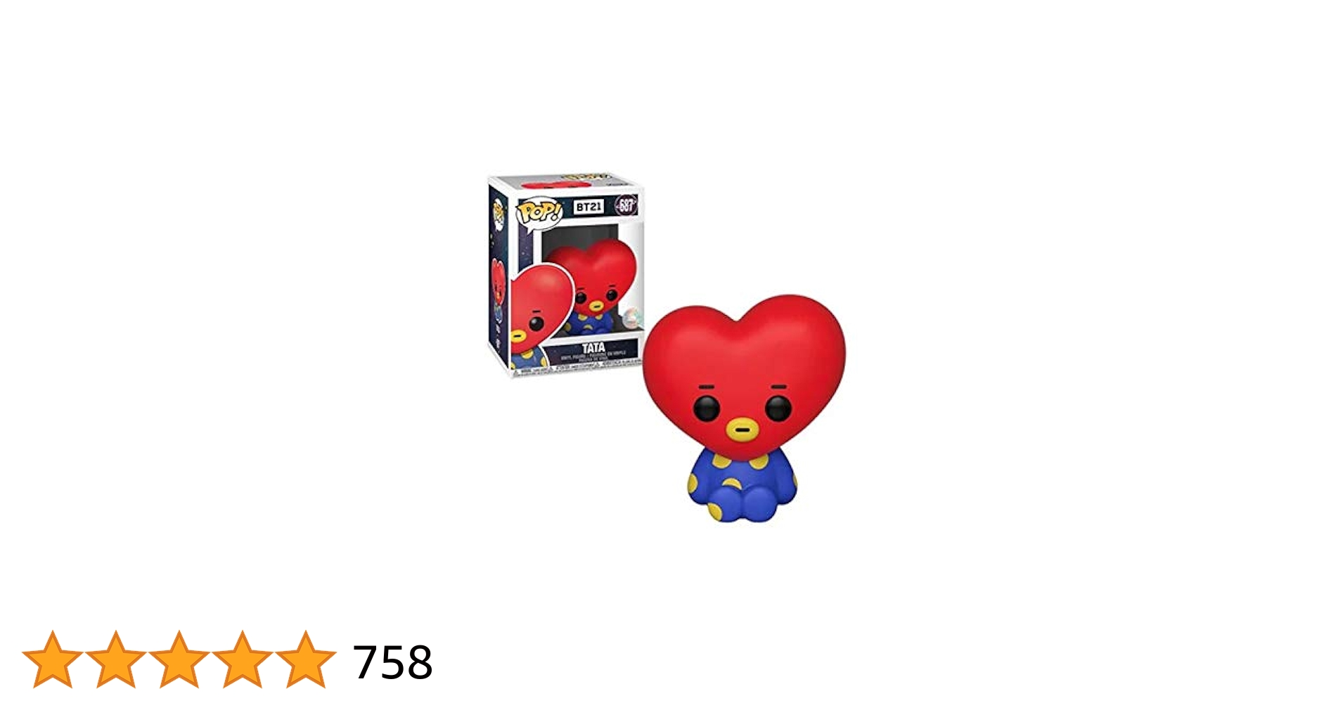 bt21 TATA フィギュアセット Amazon | BT21 フィギュア Baby Tata 2021 ver with me Buddy