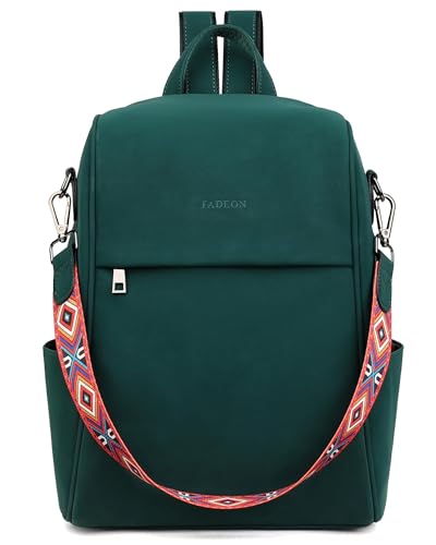 FADEON Faux Leather Anti-theft Backpack
