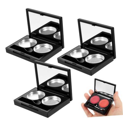 PATKAW 6 Juegos caja de sombra de ojos organizador cosmeticos organizador de cosmeticos puesto de perfumes imprimación de sombra de ojos paleta de cosméticos de bricolaje caso de rubor