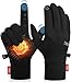 Produktbild Ruixue Thermo Handschuhe Herren Damen - Winter Warme Beheizbare Winterhandschuhe FahrradHandschuhe Skihandschuhe, Winddichte Sporthandschuhe für Laufen, Fahren, Radfahren, Wandern