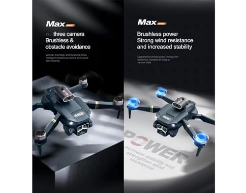 Image of Drone with 4k Camera Foldable 1080P HD Drone with FPV Live Video, Smart Gestures Selfie, Altitude Hold, One Key Take Off /Landing, 3D Flips for Kids and Adults.