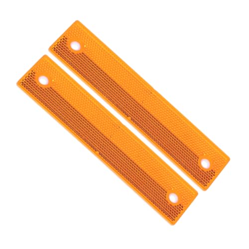 Marcador reflectante rectangular para carretera 2 piezas miniatura 1