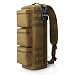 G4Free Tactical Sling Bag Chest Pack, Military Assault Messenger Backpack for Gym Hiking Camping with MOLLE System (Tan)