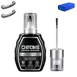 Professional Chrome Repair Pen, Chrome Restoration Kit - Restores High-Gloss Metallic Shine, Metal Surface Refinishing & Touch-Up Pen For Car Wheels and Door Handles (1pcs)
