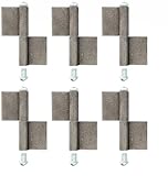 Alberts 858247 Konstruktionsband / Typ KO4 / Stahl / Höhe 160 mm / Durchmesser Ø16 mm / 6er Set
