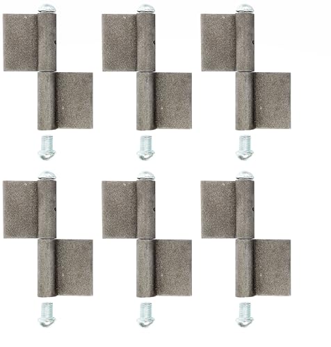 Alberts 858247 Konstruktionsband / Typ KO4 / Stahl / Höhe 160 mm / Durchmesser Ø16 mm / 6er Set