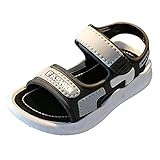 男の子 キッズサンダル おしゃれ 韓国風 カジュアル キッズシューズ 可愛い 柔らかい 滑り止め ジュニアシューズ 履きやすい 水陸両用 子供 ベビー 靴 ベルクロ 快適 通気 子供 靴 アウトドア 水遊び 通学履き 厚底サンダル サンダル キッズ 女の子 キッズ サンダル 女の子 サンダル キッズ 厚底(A01-グレー,17.0 cm)