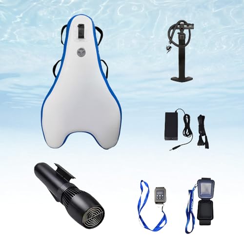Electric Surfboard Powered Surfboard 500w/700w with Detachable Underwater Thruster, Smooth Acceleration, Electric Water Board for Snorkeling, Pool Play, Ocean Adventure(500W)
