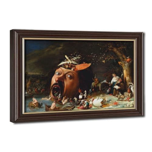 The Temptation of St Antoine Joos Van Craesbeeck tableau décoration murale