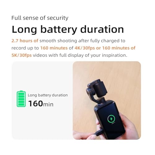 Ficha técnica WLLKIY Cámara de Vídeo de Bolsillo Videocámara Digital Vlogging de Acción 5K 3 Ejes Seguimiento Facial Pantalla Táctil de 3,5 Pulgadas Visión Nocturna Infrarroja Add 64GB Card - Fernando Cortés