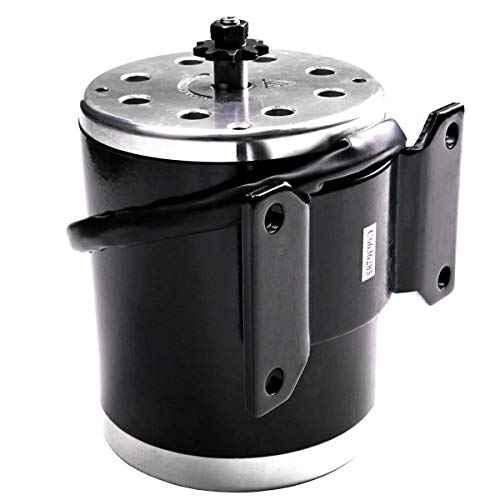 Wphmoto 24V 500W Brushed Speed Motor And Controller Throttle Grip Accelerator Pedal Set For Electric Scooter Go Kart Bicycle E-Bike Tricycle Moped #TOP3