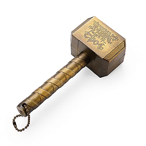 taotao Magnetic Thor Bottle Opener Thor Hammer Bottle Beer Opener Fridge Magnet Refrigerator Magnet (Bronze)