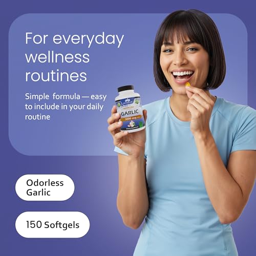 image for NaturaLife Labs Odorless Garlic – 3,000 mg Equivalent per Serving �