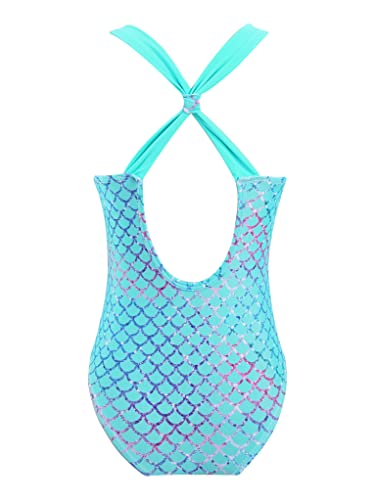 TTAO Kid Girls One Piece Monikini Swimsuits Backless Shoulder Straps Swimwear Summer Bathing Suits2